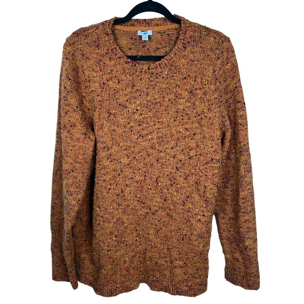 J. Jill Women's Harvest Moon Pumpkin Spice Sweater - Size XL Petite